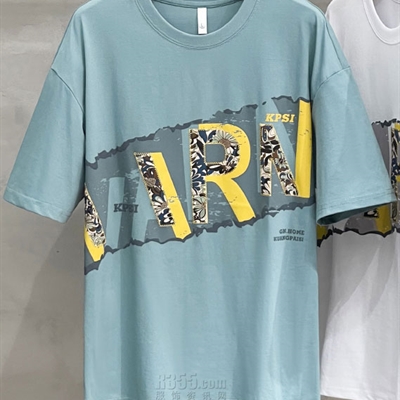 市场上装-T恤-微潮T恤【实拍】