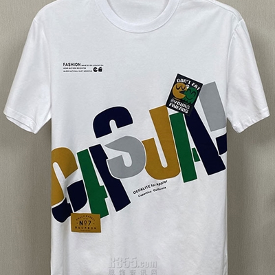 市场上装-T恤-休闲T恤【实拍】