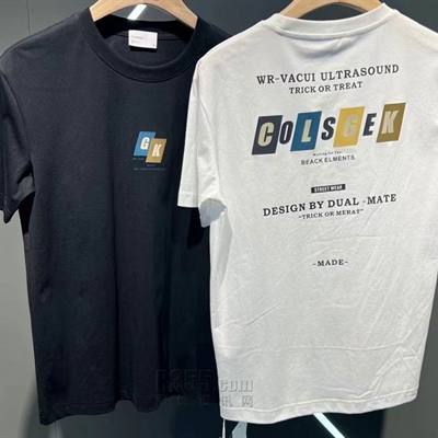 市场上装-T恤-休闲T恤【实拍】