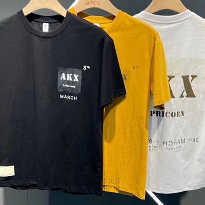 市场上装-T恤-休闲T恤【实拍】