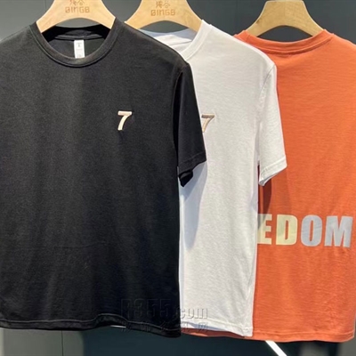 市场上装-T恤-休闲T恤【实拍】