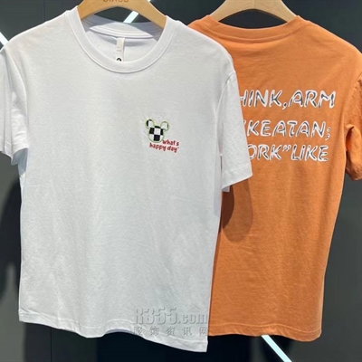 市场上装-T恤-休闲T恤【实拍】