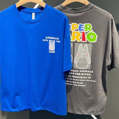 市场上装-T恤-休闲T恤【实拍】