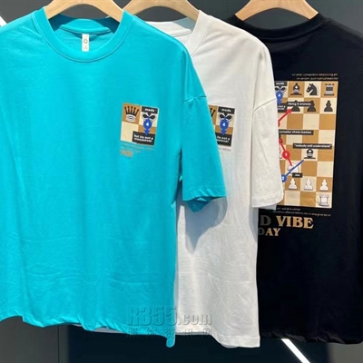 市场上装-T恤-休闲T恤【实拍】