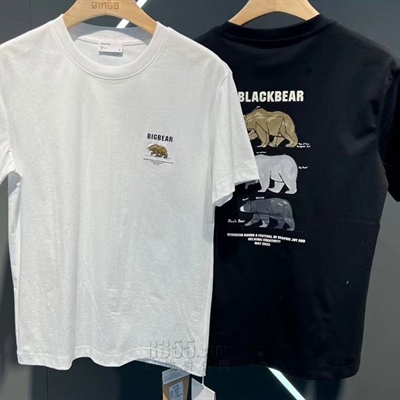 市场上装-T恤-休闲T恤【实拍】