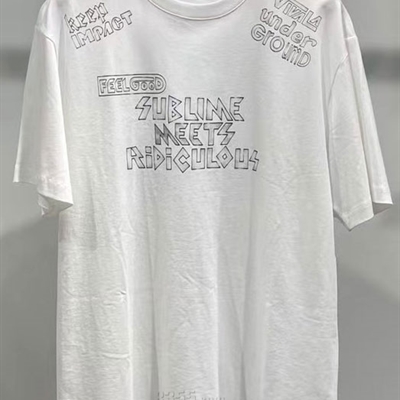 市场上装-T恤-微潮T恤【实拍】