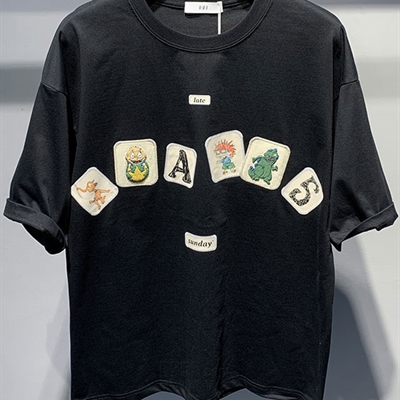 市场上装-T恤-微潮T恤【实拍】