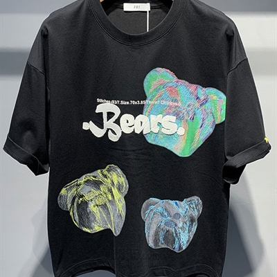 市场上装-T恤-微潮T恤【实拍】