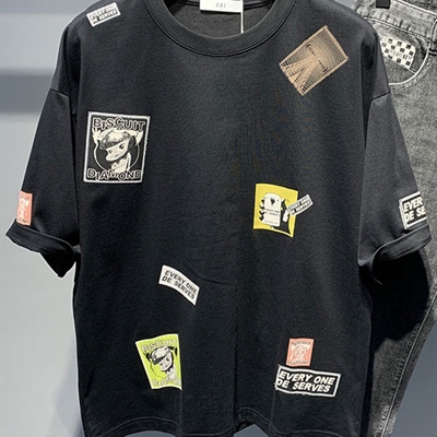 市场上装-T恤-微潮T恤【实拍】