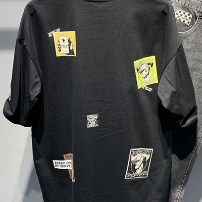 市场上装-T恤-微潮T恤【实拍】