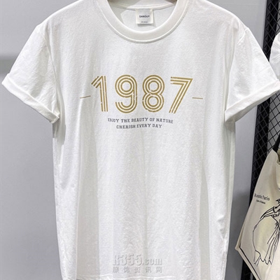 市场上装-T恤-休闲T恤【实拍】