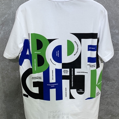 市场上装-T恤-微潮T恤【实拍】