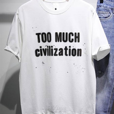 市场上装-T恤-休闲T恤【实拍】