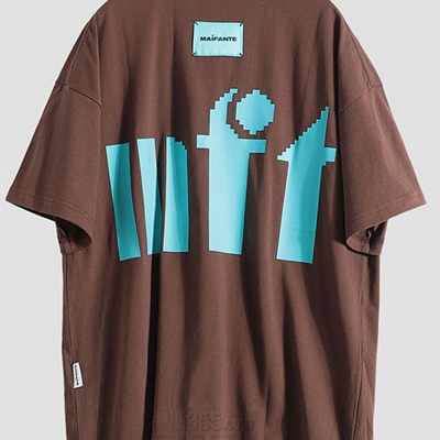 市场上装-T恤-微潮T恤