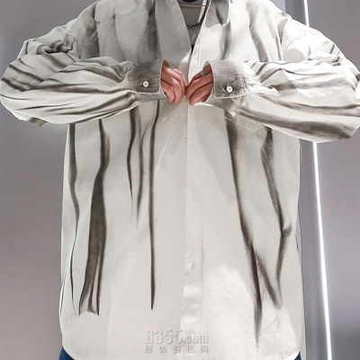 市场上装-衬衫-微潮衬衫