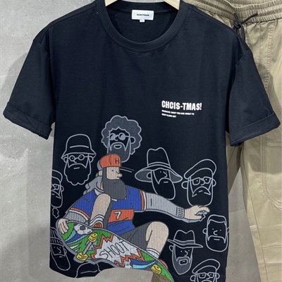 市场上装-T恤-休闲T恤【实拍】