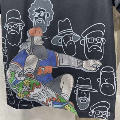 市场上装-T恤-休闲T恤【实拍】