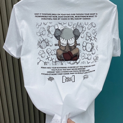 市场上装-T恤-休闲T恤【实拍】