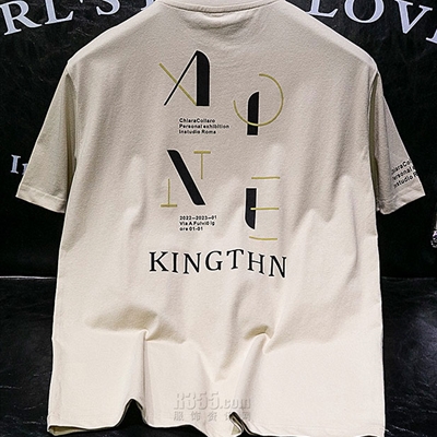 市场上装-T恤-欧货T恤