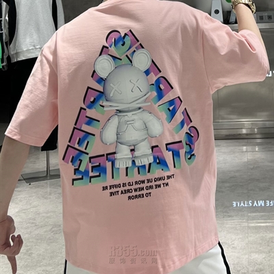 市场上装-T恤-微潮T恤