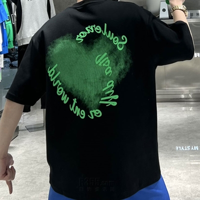 市场上装-T恤-微潮T恤