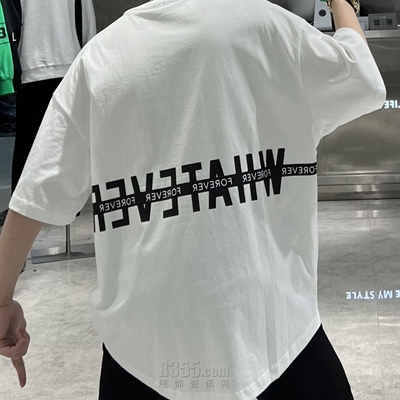 市场上装-T恤-微潮T恤