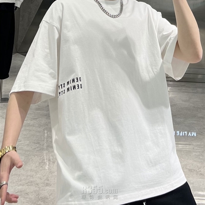 市场上装-T恤-微潮T恤