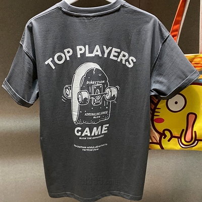 市场上装-T恤-休闲T恤【实拍】