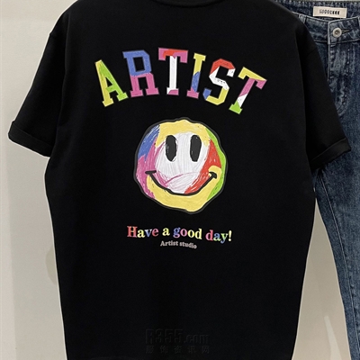 市场上装-T恤-休闲T恤【实拍】