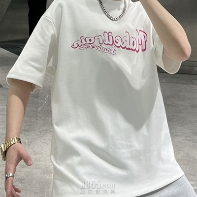 市场上装-T恤-微潮T恤