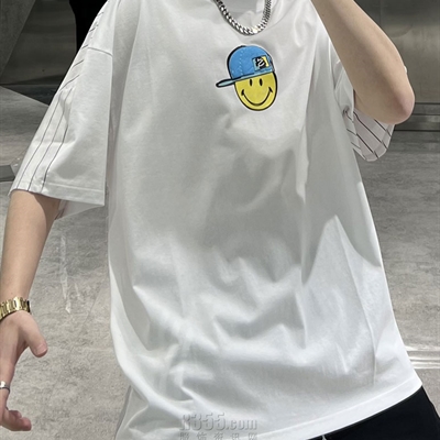 市场上装-T恤-微潮T恤