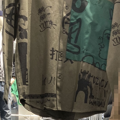 市场上装-衬衫-微潮衬衫【实拍】