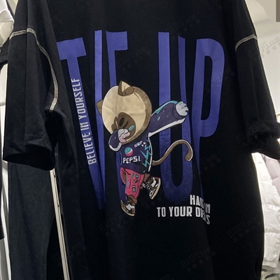 市场上装-T恤-微潮T恤【实拍】