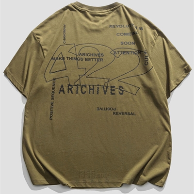 市场上装-T恤-休闲T恤