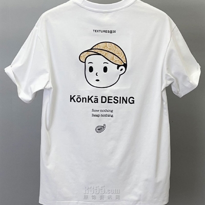 市场上装-T恤-休闲T恤【实拍】