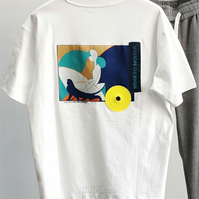 市场上装-T恤-休闲T恤【实拍】