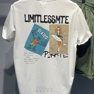 市场上装-T恤-休闲T恤【实拍】