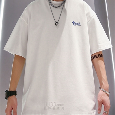 市场上装-T恤-微潮T恤