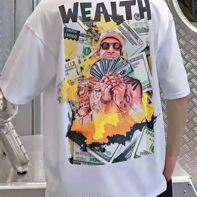 市场上装-T恤-微潮T恤