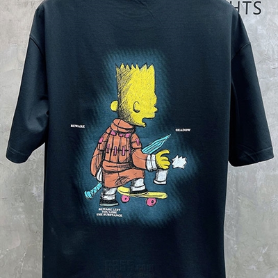 市场上装-T恤-微潮T恤