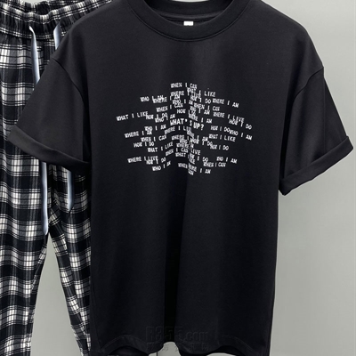 市场上装-T恤-休闲T恤【实拍】