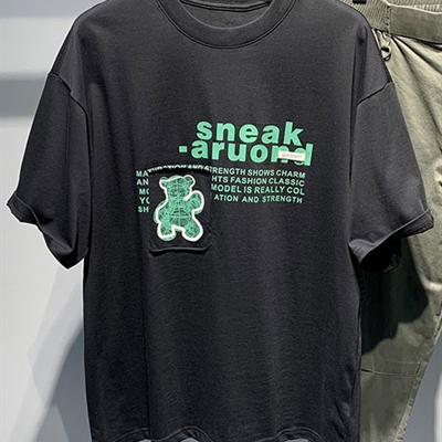 市场上装-T恤-休闲T恤【实拍】