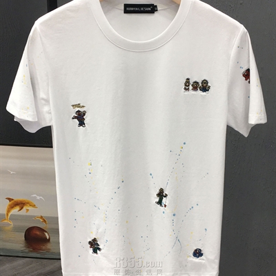 市场上装-T恤-休闲T恤【实拍】