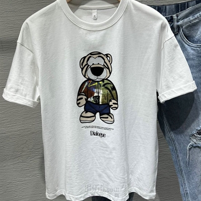 市场上装-T恤-休闲T恤【实拍】