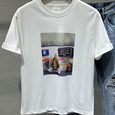 市场上装-T恤-休闲T恤【实拍】