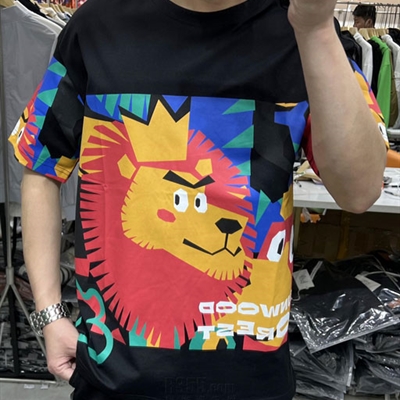 市场上装-T恤-微潮T恤