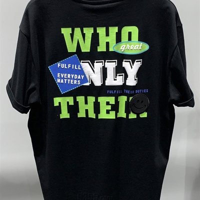 市场上装-T恤-微潮T恤【实拍】