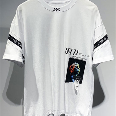 市场上装-T恤-微潮T恤【实拍】