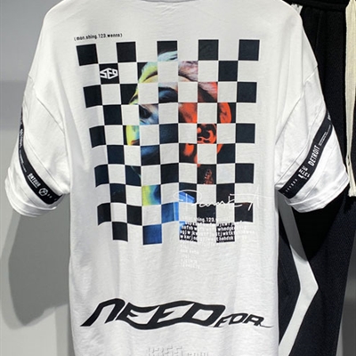 市场上装-T恤-微潮T恤【实拍】