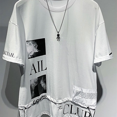 市场上装-T恤-微潮T恤【实拍】